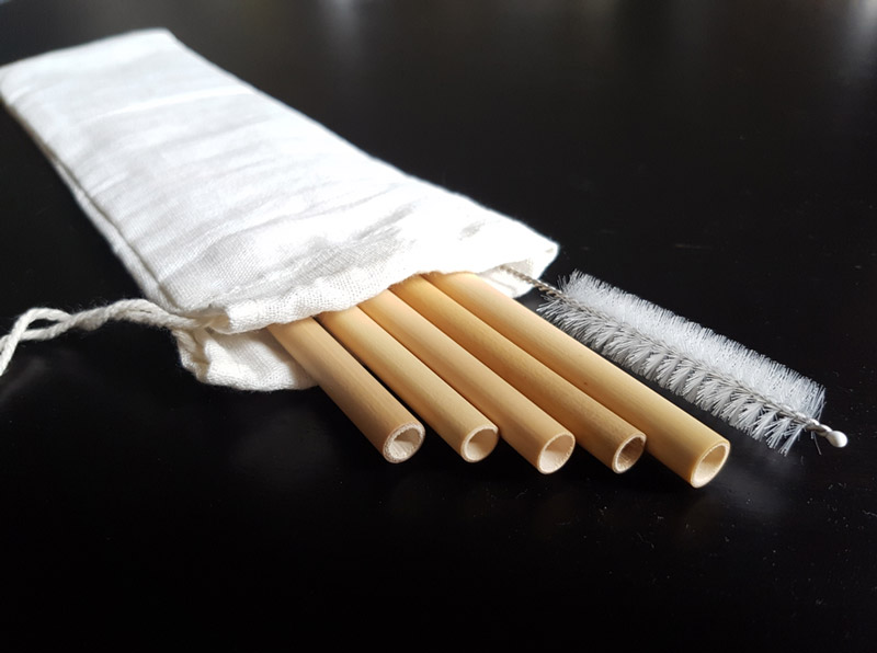 cách bảo quản ống hút tre