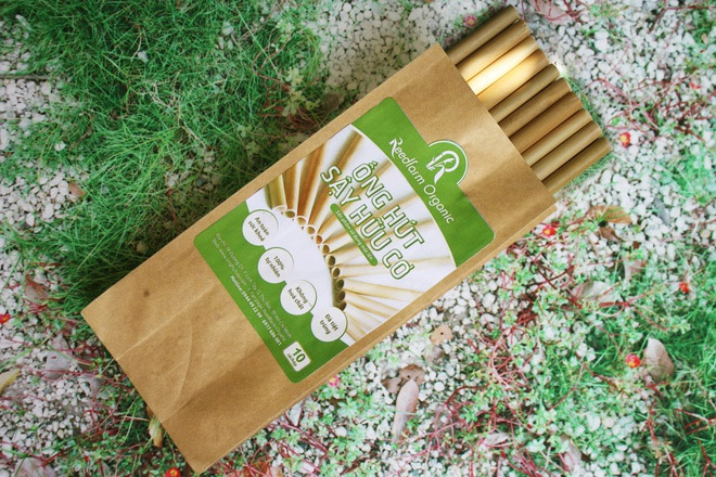 ống hút cỏ sậy